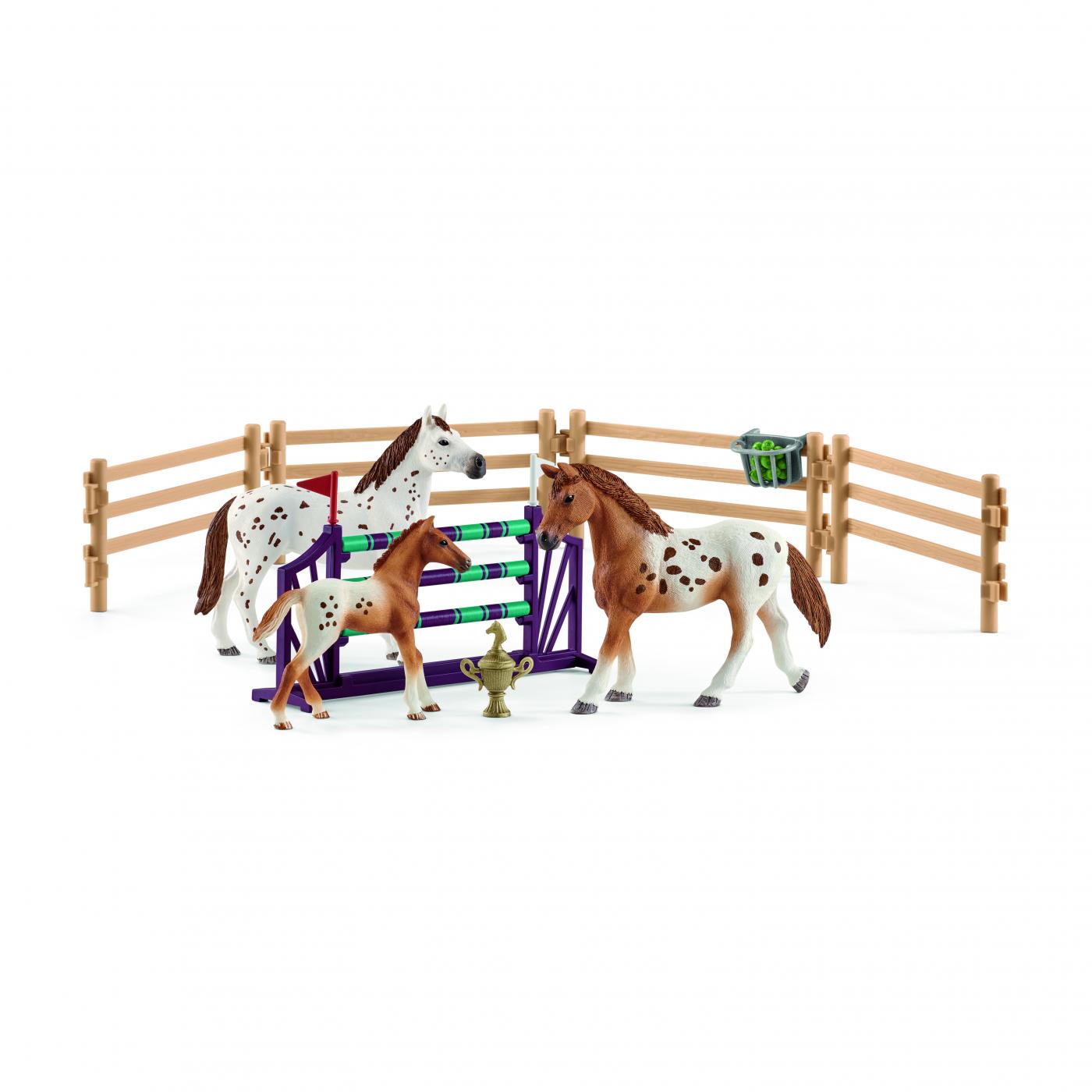 Schleich Horses: Schleich Set of tournament training and horses ...