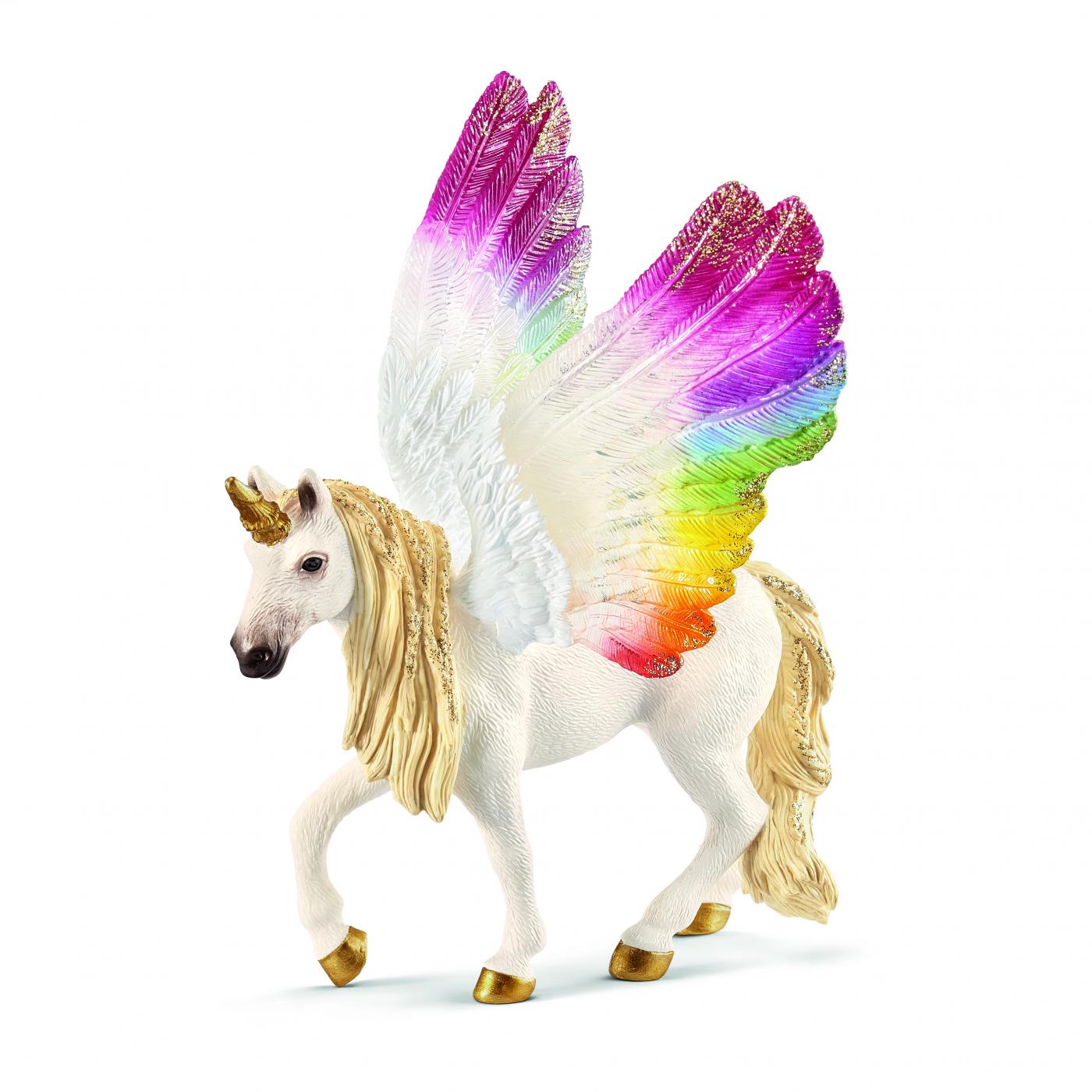 Schleich Elves: Schleich Winged rainbow unicorn 70576