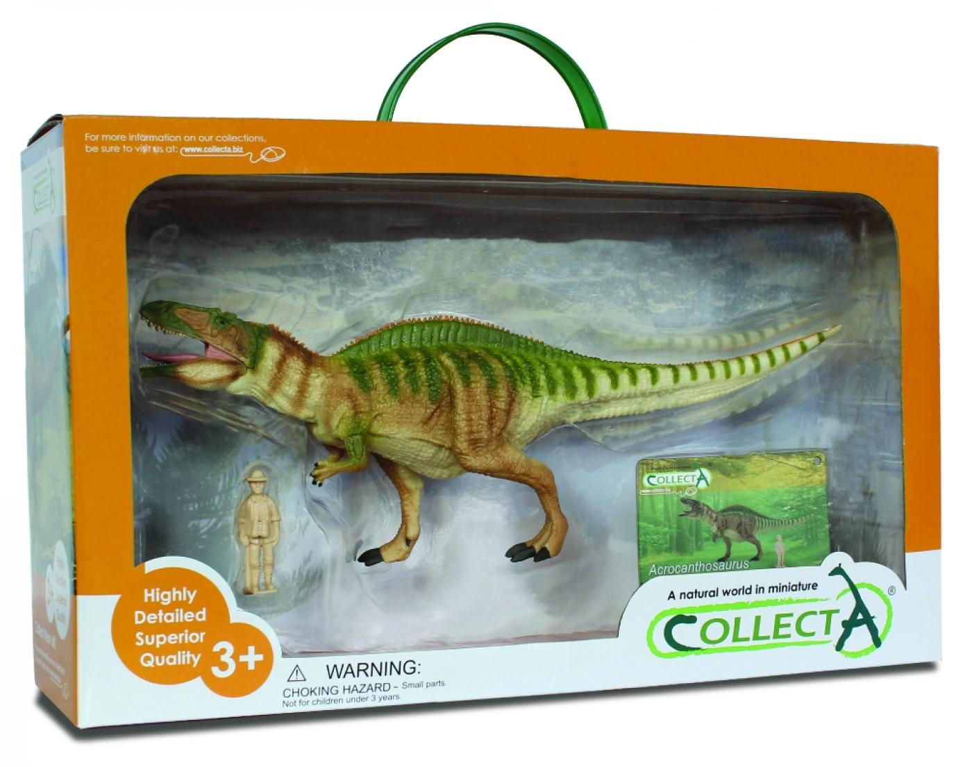 CollectA Prehistoric Deluxe: CollectA ACROCANTHOSAURUS with movable jaw ...