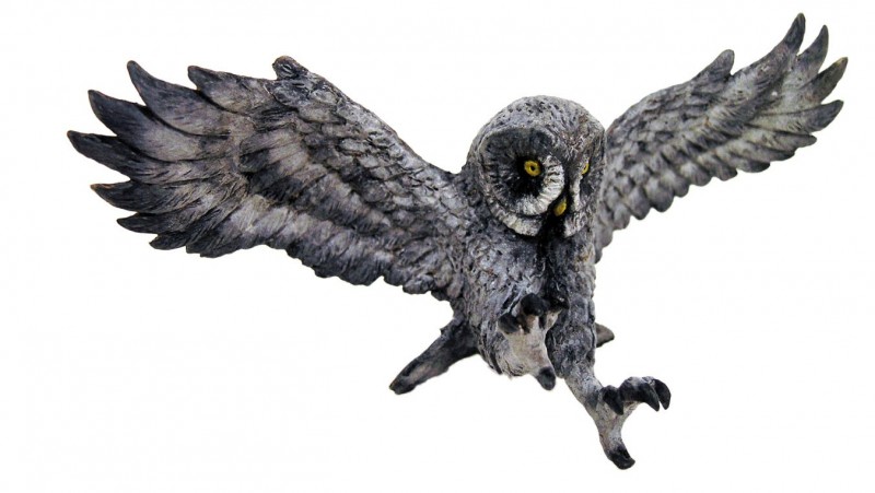 great gray owl wingspan