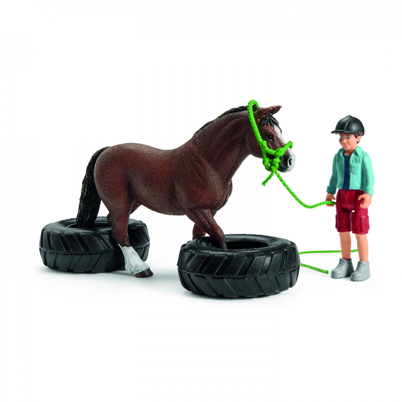 Schleich Horse Accessories: Schleich Pony agility race