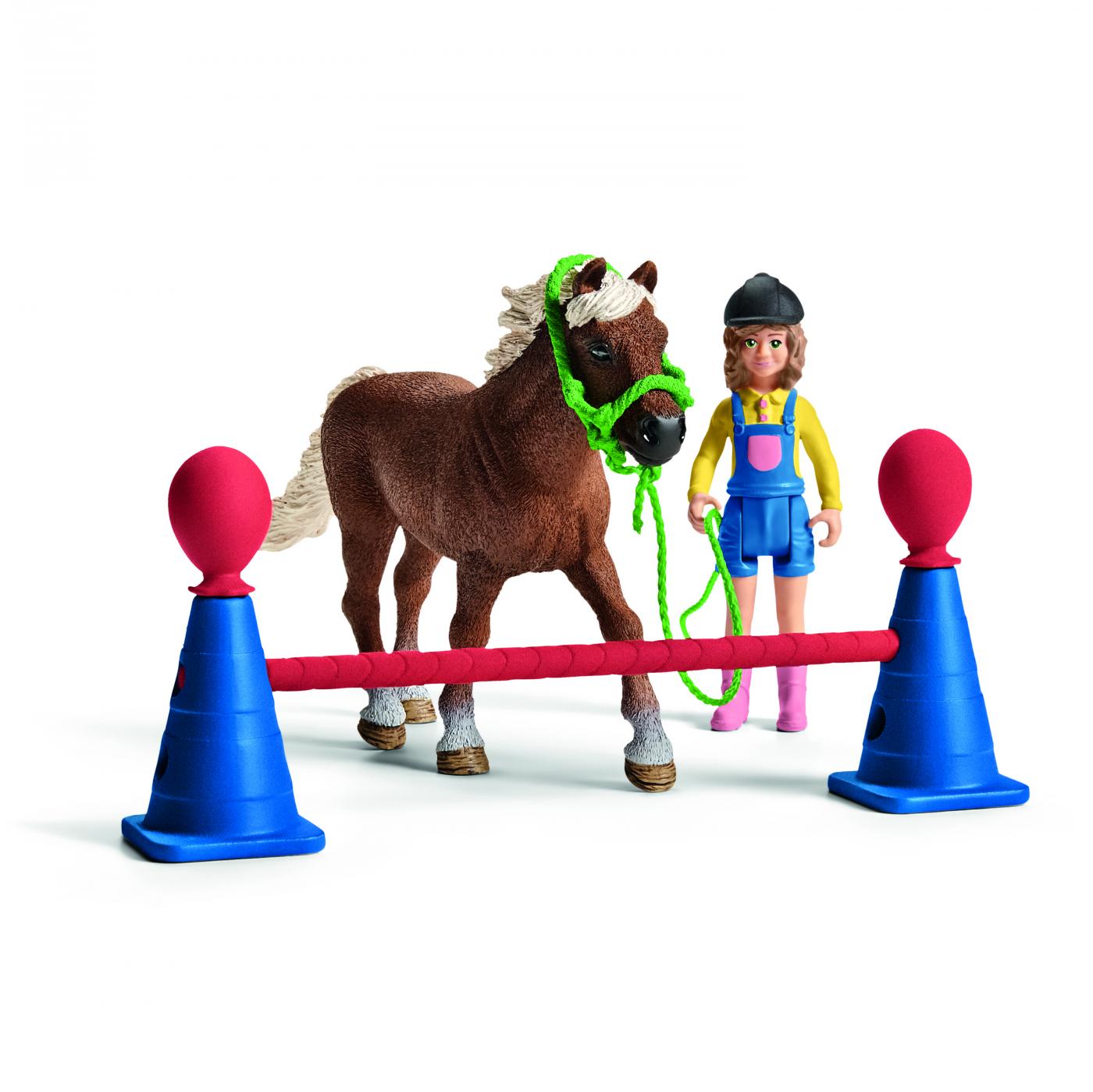 Schleich Horse Accessories: Schleich Pony agility training 42481